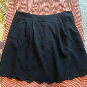 Loft Scallop Skirt